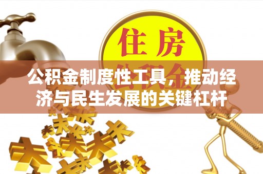 资讯公积金制度性工具，推动经济与民生发展的关键杠杆