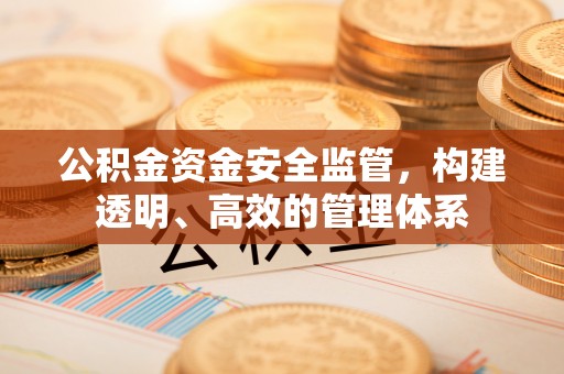 资讯公积金资金安全监管，构建透明、高效的管理体系