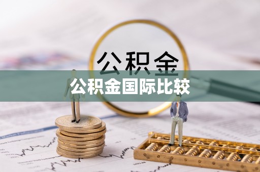 资讯公积金国际比较