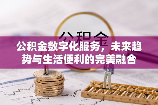 资讯公积金数字化服务，未来趋势与生活便利的完美融合