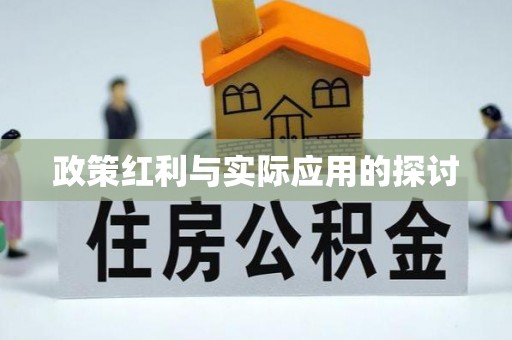 资讯政策红利与实际应用的探讨