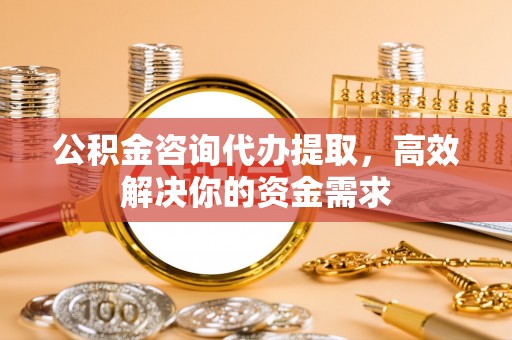 资讯公积金咨询代办提取，高效解决你的资金需求