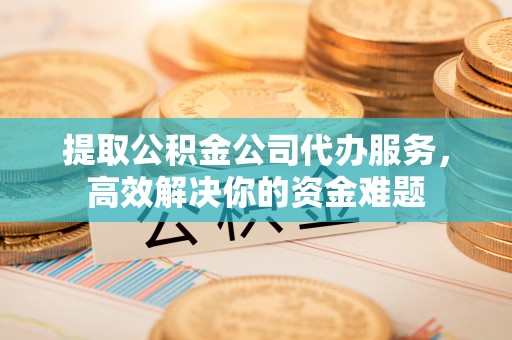 资讯提取公积金公司代办服务，高效解决你的资金难题