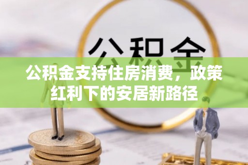 资讯公积金支持住房消费，政策红利下的安居新路径