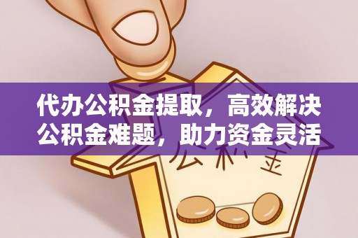 资讯代办公积金提取，高效解决公积金难题，助力资金灵活使用