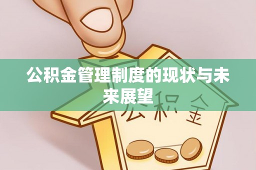 资讯公积金管理制度的现状与未来展望